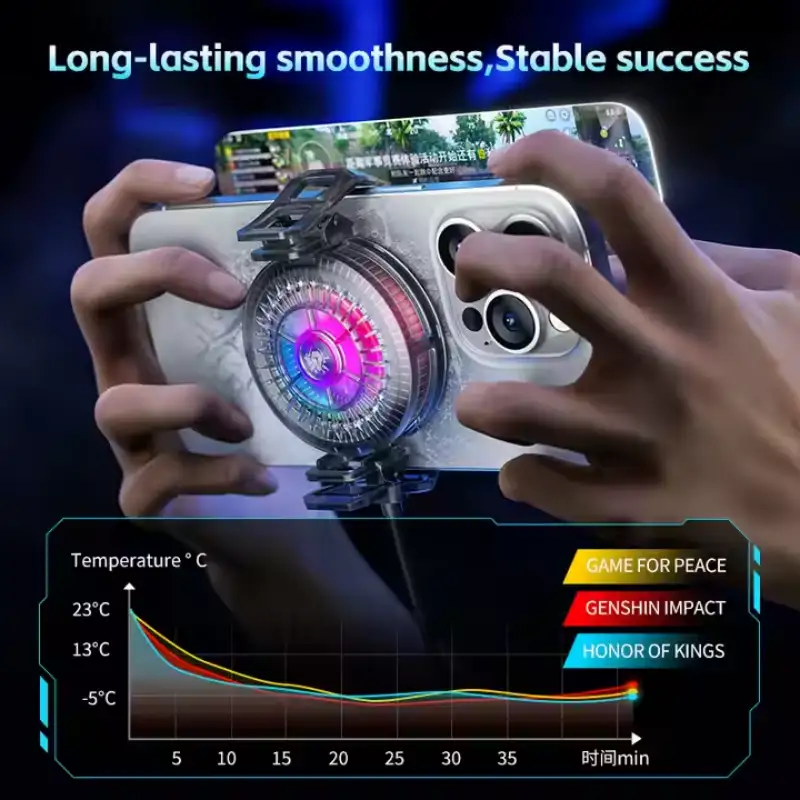 Picture of Plextone UF1 Radiator Magnetic Phone Cooler(1 year replacement warranty) - Black