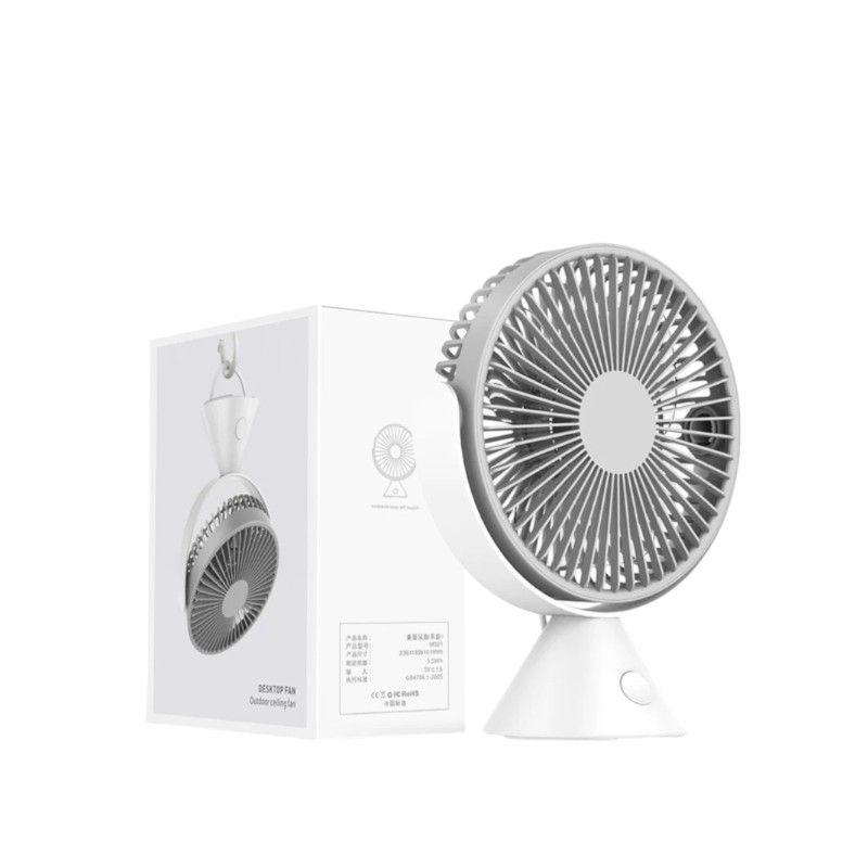Picture of Xundd M321 Smart Home Hanging Portable Desk Fan(1 year replacement warranty) - White