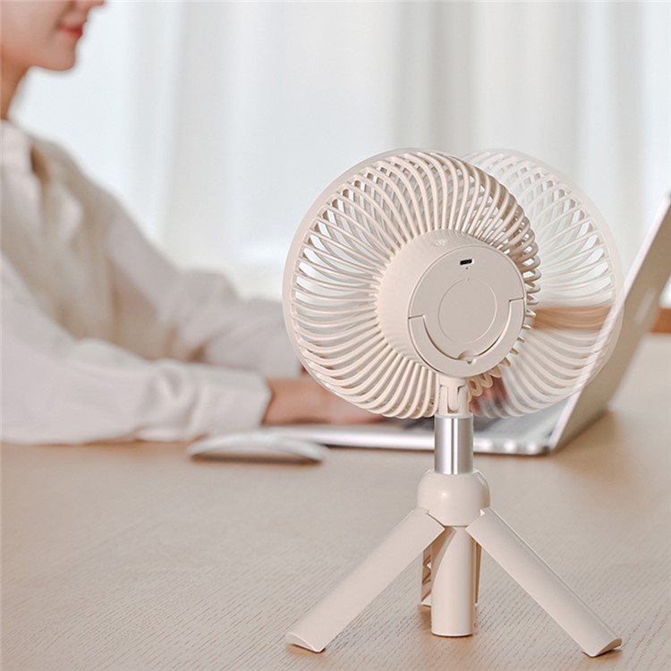 Picture of AZEADA PD-F27 Multipurpose Summer Cooler Desktop Fan with Tripod Stand(1 year replacement warranty) - White