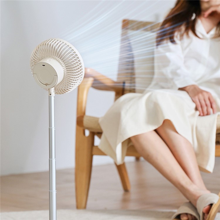 Picture of AZEADA PD-F27 Multipurpose Summer Cooler Desktop Fan with Tripod Stand(1 year replacement warranty) - White