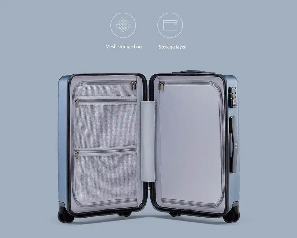 Picture of Xiaomi Mi 20 inches luggage Suitcases Bags (LXX02RM)(5 years replacement warranty ) - Blue