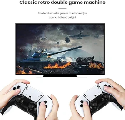 Picture of M8 Pro Game Stick 4K HDMI HD Video Console 2.4G Wireless Controller For PS1/FC/GB/GBA Arcade Retro TV Game Console 20000+ Games - White