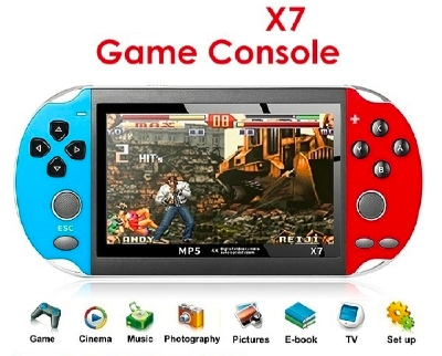 Picture of X7 Game Console Handheld Video Game Player - Multicolor