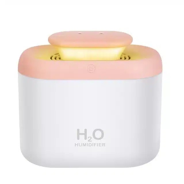 Picture of Xiaomi Diffusion Aromatherapy Humidifier Large Capacity 3.3L Double Spray Portable USB Ultrasonic Cold mist Sprayer With Colourful Night Light(1 year replacement warranty) - Pink