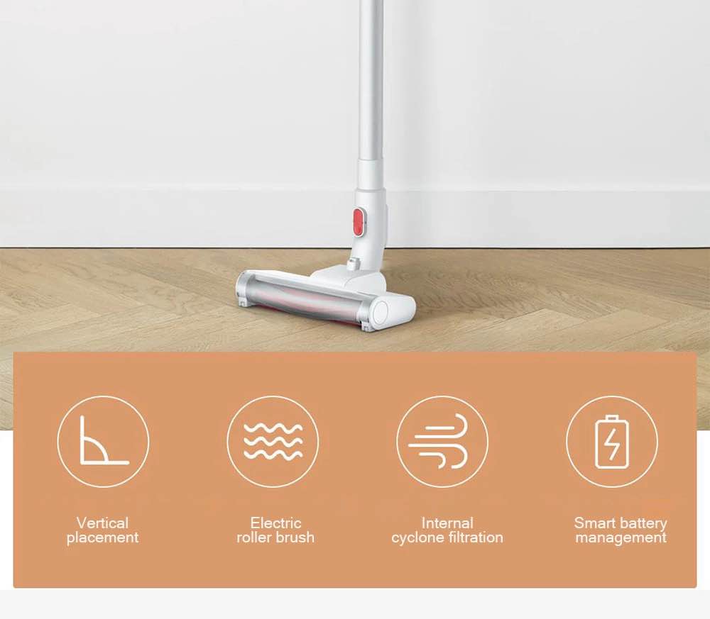 Picture of Deerma VC20 Plus Handheld Cordless Vacuum Cleaner(3 years replacement warranty ) - White