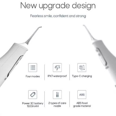 Picture of Xiaomi Oral Irrigator USB Rechargeable Portable Electric Toothbrush - White