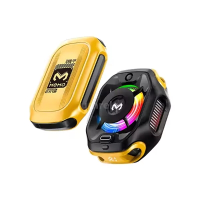 Picture of MEMO CX12 Mobile Phone Cooler Radiator with Digital Display and Battery 1 Year replacement warranty - Yellow