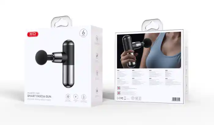 Picture of XO FG02 Massager Rechargeable Muscle Gun 900mAh - Black
