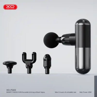 Picture of XO FG02 Massager Rechargeable Muscle Gun 900mAh - Black