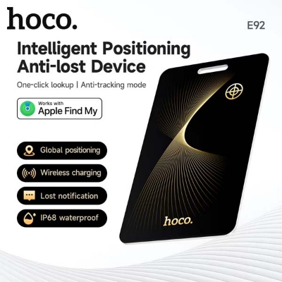 Picture of HOCO E92 Smart Tag Find My Anti-Lost Device - Black