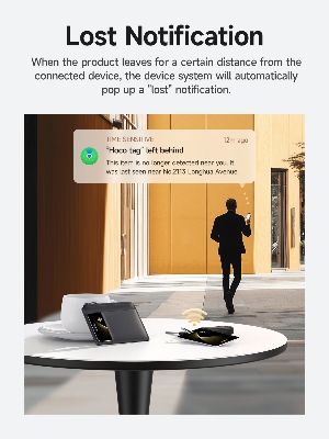 Picture of HOCO E92 Smart Tag Find My Anti-Lost Device - Black