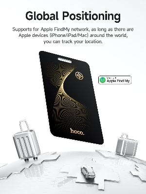 Picture of HOCO E92 Smart Tag Find My Anti-Lost Device - Black