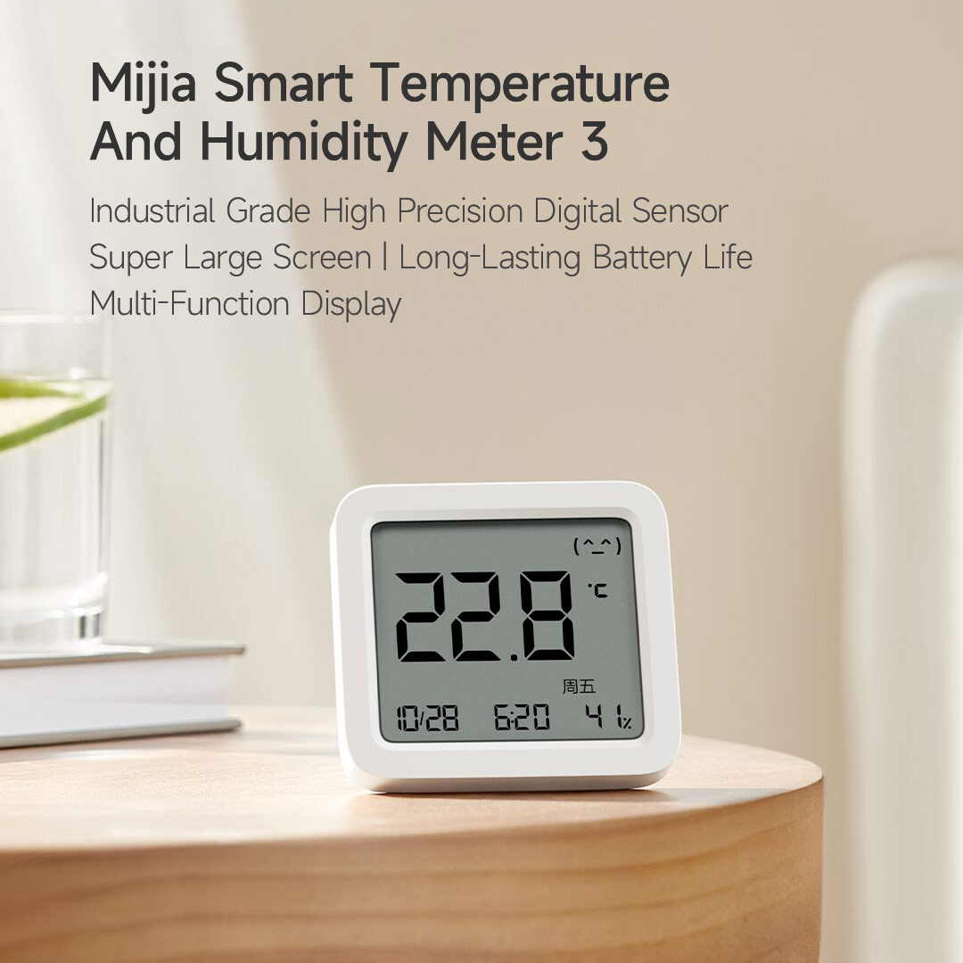 Picture of Xiaomi Mijia Smart Temperature Humidity Meter 3 - White