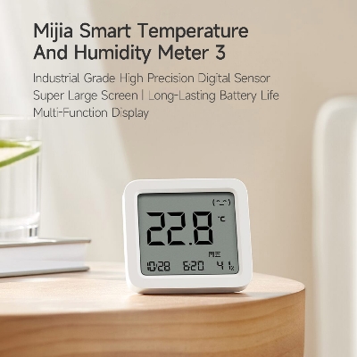 Picture of Xiaomi Mijia Smart Temperature Humidity Meter 3 - White