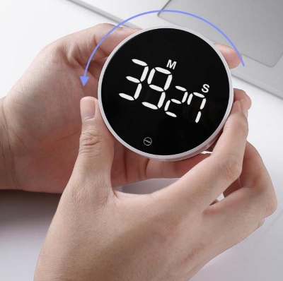 Picture of Xiaomi MIIIW Rotary Mute Timer LED HD Digital Display - Black