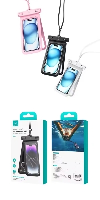 Picture of USAMS YD014 IP68 Waterproof Bag Mobile Phone Case - Black