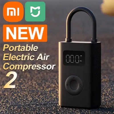 Picture of Xiaomi Mijia Air Compressor 2 Portable Universal Electric Air Pump 2 - Black