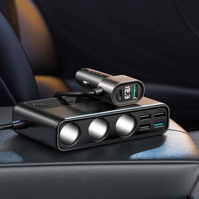 Picture of Joyroom JR-CL06 154W Multi-Port Car Charger - Black
