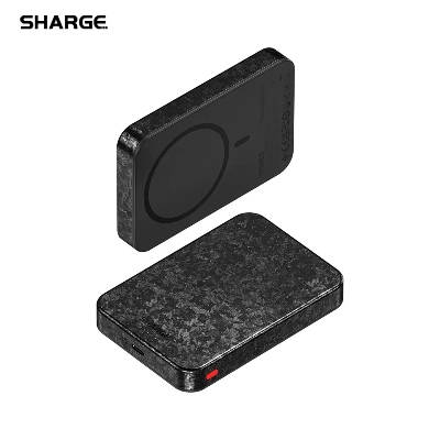 Picture of Power Bank
SHARGE
SHARGE CarbonMag 10000mAh 15W Wireless Power Bank - Black
