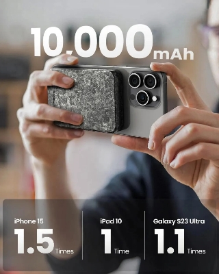 Picture of Power Bank
SHARGE
SHARGE CarbonMag 10000mAh 15W Wireless Power Bank - Black