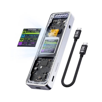 Picture of Dockcase Explorer Edition Smart M.2 NVMe SSD Enclosure Pro - Black