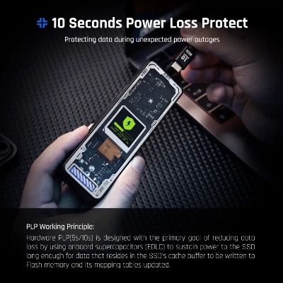 Picture of Dockcase Explorer Edition Smart M.2 NVMe SSD Enclosure Pro - Black