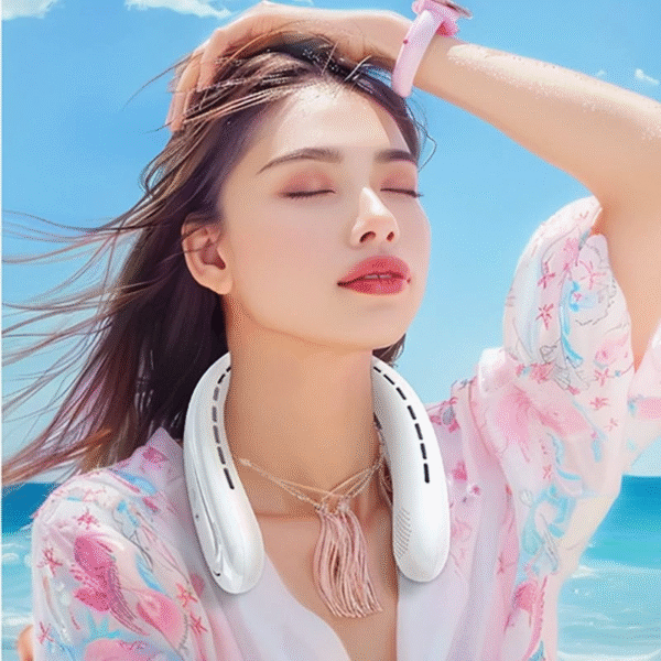 Picture of Qualitell Neck Fan H4 – 2000mAh (White) - White