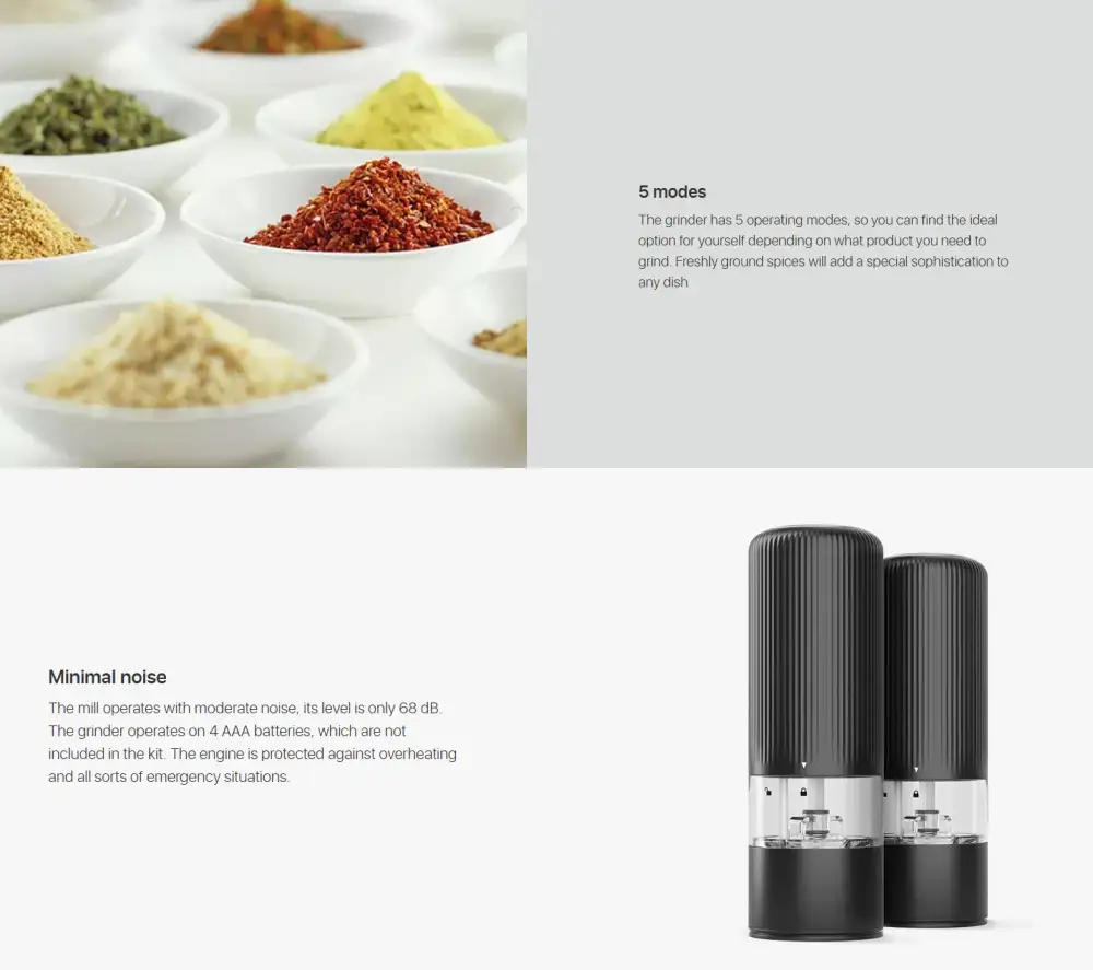 Picture of Xiaomi Circle Joy Electric Grinder (CJ-EG02) - Black