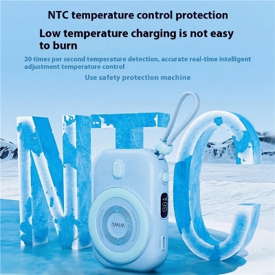 Picture of WiWU Snail Magnetic Power Bank 22.5W WI-P041 (Blue - Blue