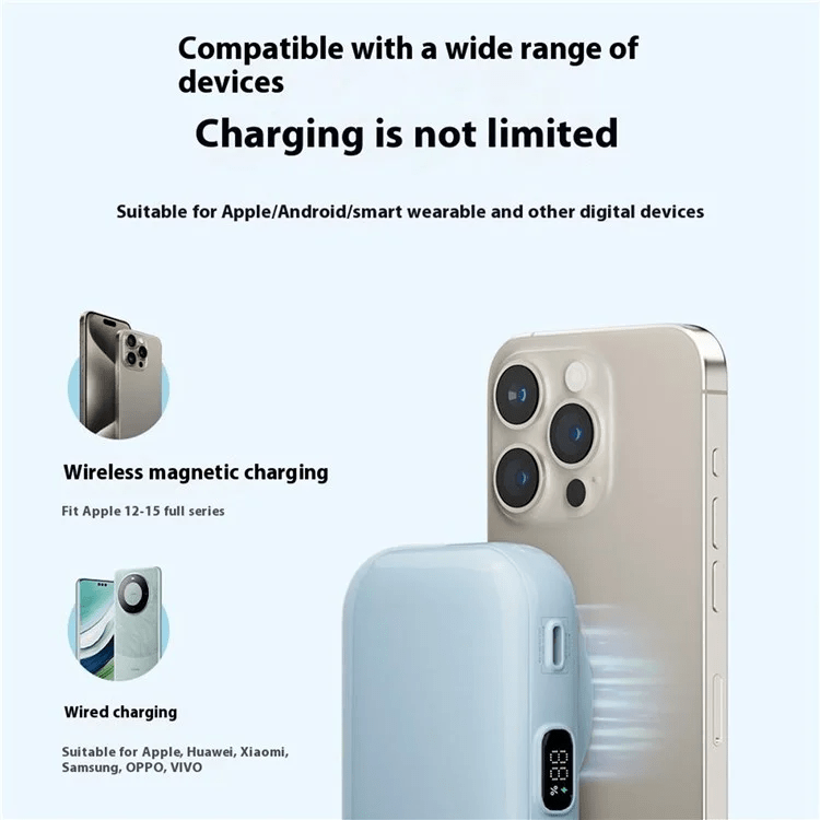 Picture of WiWU Snail Magnetic Power Bank 22.5W WI-P041 (Blue - Blue