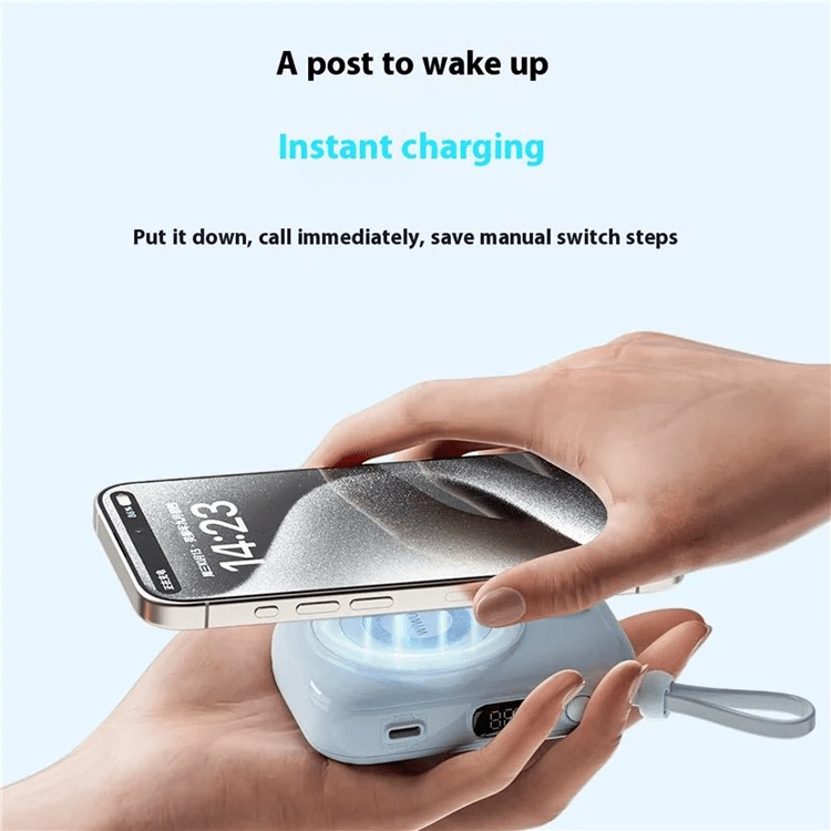 Picture of WiWU Snail Magnetic Power Bank 22.5W WI-P041 (Blue - Blue