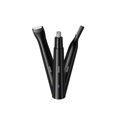 Picture of Hoco HP37 3-in-1 Multi-Functional Nose Hair Trimmer - Black