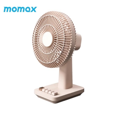 Picture of Momax 1°Pod Desktop Wireless Ultra Quiet Mini Fan - Brown