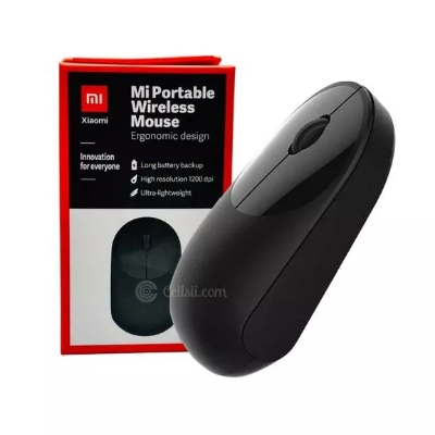 Picture of Xiaomi WXSB01MW Portable Ergonomic Design Wireless Mouse - Black
