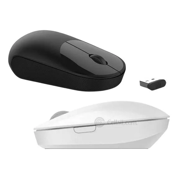 Picture of Xiaomi WXSB01MW Portable Ergonomic Design Wireless Mouse - Black
