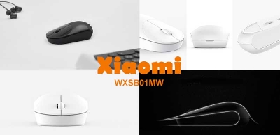 Picture of Xiaomi WXSB01MW Portable Ergonomic Design Wireless Mouse - Black