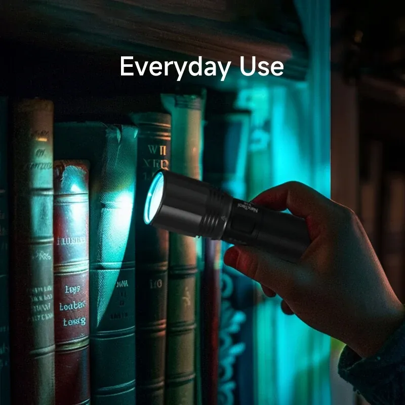 Picture of Xiaomi Nextool T10 2000Lumens 7 Modes High Power LED Rechargeable Flashlight (NE20343 - Black