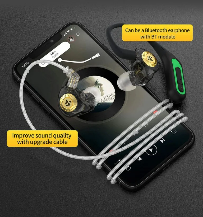 Picture of KZ EDX Ultra 10mm Dual Magnetic Dynamic Earphone - Black