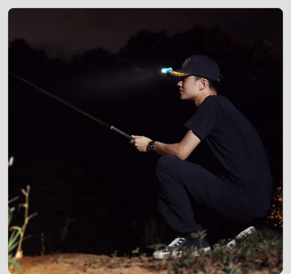 Picture of Nextool Headlamp LED Rechargeable Head Lamp Waterproof Zoom Flashlight 3 Modes for Outdoor Camping Fishing Bicycle Light - Black