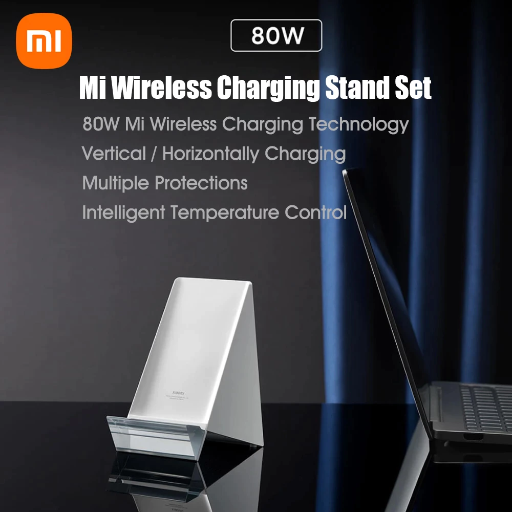 Picture of Xiaomi MDY-13-ED 80W Wireless Charging Stand Set - White