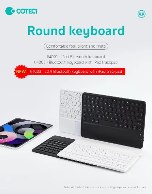 Picture of COTEetCI
COTEetCI Smart KeyBoard with Trackpad - Black