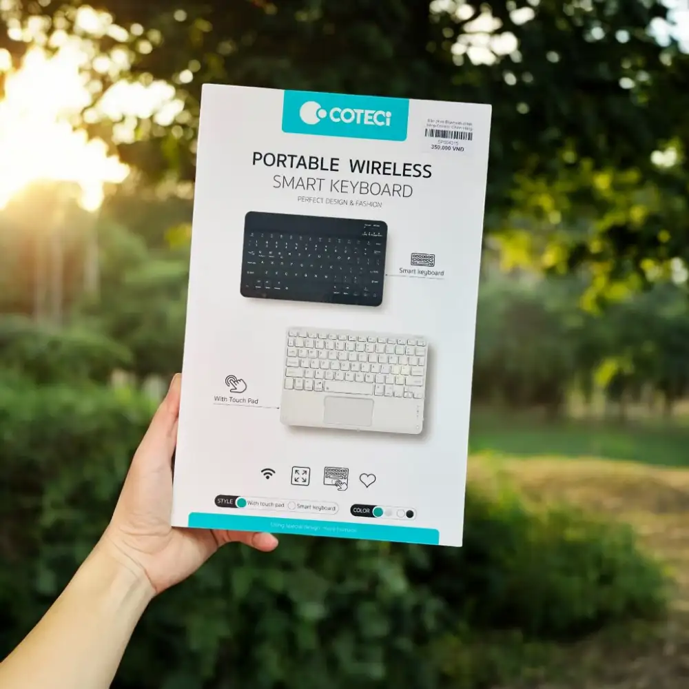 Picture of COTEetCI
COTEetCI Smart KeyBoard with Trackpad - Black