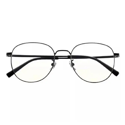 Picture of MI Computer Glasses Titanium Light Brown (HMJ01RM) - Black