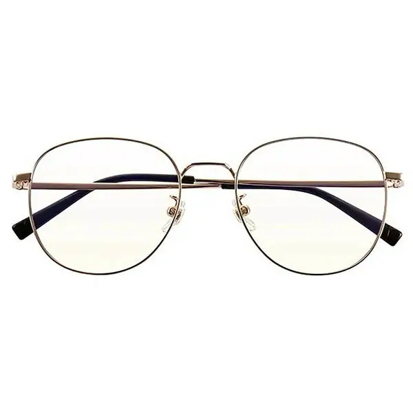 Picture of MI Computer Glasses Titanium Light Brown (HMJ01RM) - Black