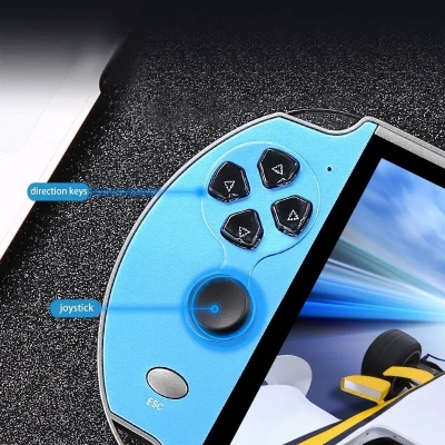Picture of Potable X12 Plus 7" 16GB Consola X12plus Retro Handheld Games Player X 12 Plus Portab 7 Inch Video Game Consoles for PSP - Blue