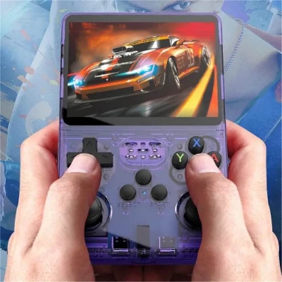 Picture of R36S Retro Handheld Game - Black