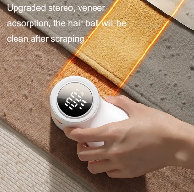 Picture of JOYROOM JR CY517 USB Clothes Pilling Trimmer - White