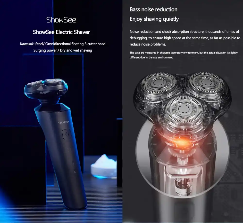 Picture of Xiaomi ShowSee F303 Electric Shaver 500W Strong Power - Black