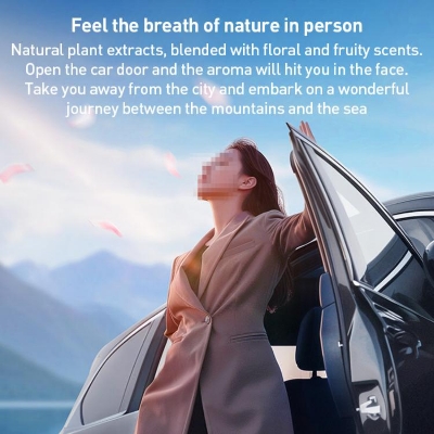 Picture of MOMAX CR12 1-Car Relaxaire Small Ring Aluminum Alloy Air Outlet Aromatherapy(Titanium Gold) - Gold