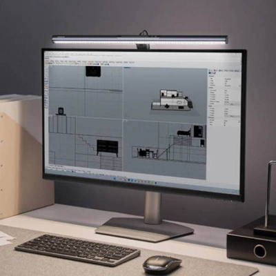 Picture of Baseus i-wok3 Asymmetric Light Source Magnetic Screenbar Hanging Light - Black